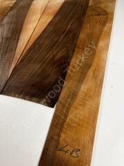 Turkish Walnut Acoustic Guitar Back And Sides set #4