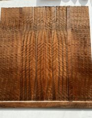 Master Grade Flamed Bastogne Walnut Oud Ribs Set No:7