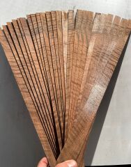 Master Grade Flamed Bastogne Walnut Oud Ribs Set No8