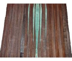 Figured African Padouk Oud Ribs Set