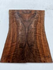 AAA Bastogne Walnut Drop Top Luthier Guitar Figured Wood Bookmatched Set No77