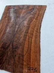 AAA Bastogne Walnut Drop Top Luthier Guitar Figured Wood Bookmatched Set No77