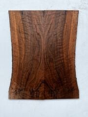 AAA Bastogne Walnut Drop Top Luthier Guitar Figured Wood Bookmatched Set No78