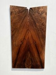 A Bastogne Walnut Drop Top Luthier Guitar Figured Wood Bookmatched Set No72