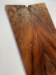 A Bastogne Walnut Drop Top Luthier Guitar Figured Wood Bookmatched Set No72