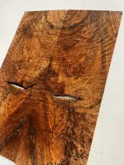 MG Bastogne Walnut Drop Top Luthier Guitar Figured Wood Bookmatched Set No74