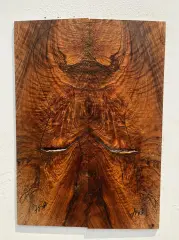 MG Bastogne Walnut Drop Top Luthier Guitar Figured Wood Bookmatched Set No75