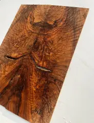 MG Bastogne Walnut Drop Top Luthier Guitar Figured Wood Bookmatched Set No75