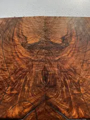 MG Bastogne Walnut Drop Top Luthier Guitar Figured Wood Bookmatched Set No75