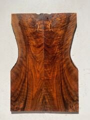 MG Bastogne Walnut Drop Top Luthier Guitar Figured Wood Bookmatched Set No82