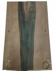 Macassar Ebony Electric Bass Guitar Top Wood #02