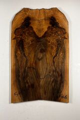 Turkish Burl Walnut Drop Top Luthier Guitar Figured Wood Bookmatched Set No:56