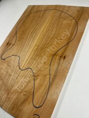 AA Grade Curly Maple Drop Top Luthier Guitar Figured Wood Bookmatched Set No:7