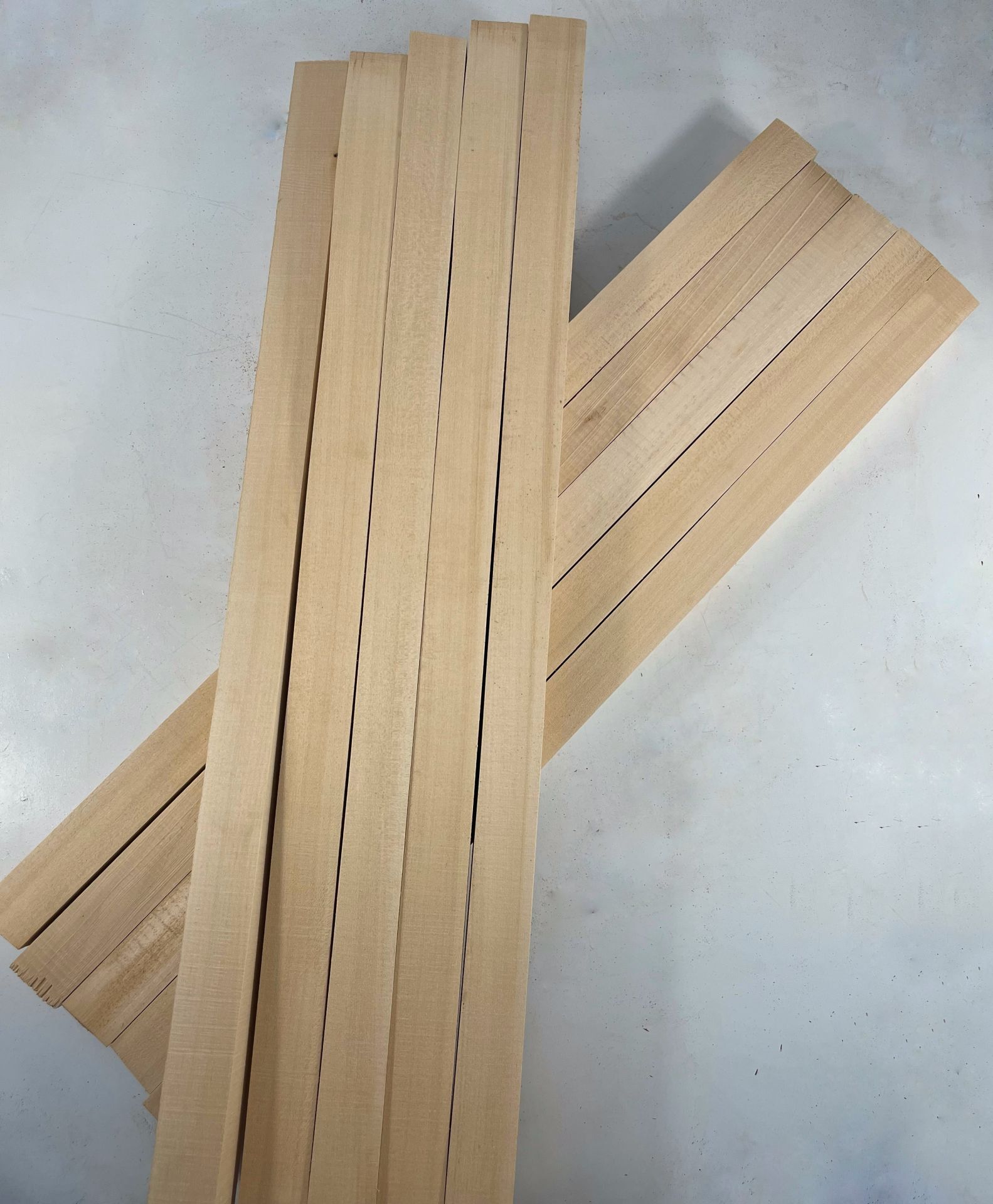 Alman Akçaağaç Bağlama Sap ahşabı