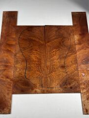 Sapele Pommele Mahogany  Acoustic Guitar Back And Sides set No:01