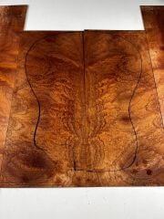 Sapele Pommele Mahogany  Acoustic Guitar Back And Sides set No:01