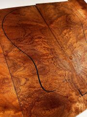 Sapele Pommele Mahogany  Acoustic Guitar Back And Sides set No:01