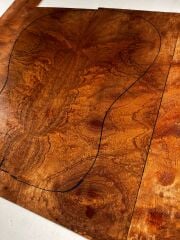 Sapele Pommele Mahogany  Acoustic Guitar Back And Sides set No:01