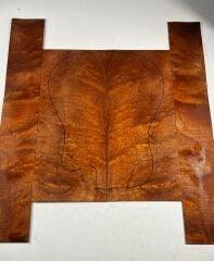 Sapele Pommele Mahogany  Acoustic Guitar Back And Sides set No:03