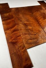Sapele Pommele Mahogany  Acoustic Guitar Back And Sides set No:03