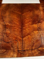 Sapele Pommele Mahogany  Acoustic Guitar Back And Sides set No:03