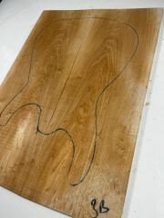 A Grade Quilted Maple Drop Top Luthier Guitar Figured Wood Bookmatched Set No:3