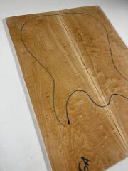AA Grade Quilted Maple Drop Top Luthier Guitar Figured Wood Bookmatched Set No:5