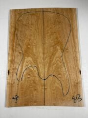 AAA Grade Quilted Maple Drop Top Luthier Guitar Figured Wood Bookmatched Set No:8