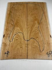 AAA Grade Quilted Maple Drop Top Luthier Guitar Figured Wood Bookmatched Set No:8