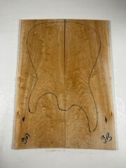 AA Grade Quilted Maple Drop Top Luthier Guitar Figured Wood Bookmatched Set No:9