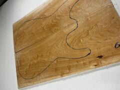 AA Grade Quilted Maple Drop Top Luthier Guitar Figured Wood Bookmatched Set No:9