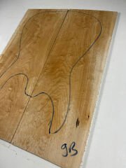 AA Grade Quilted Maple Drop Top Luthier Guitar Figured Wood Bookmatched Set No:9