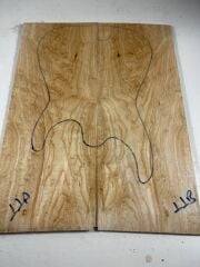 AAA Grade Quilted Maple Drop Top Luthier Guitar Figured Wood Bookmatched Set No:11