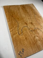 AAA Grade Quilted Maple Drop Top Luthier Guitar Figured Wood Bookmatched Set No:13