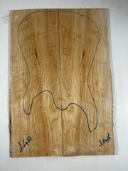 AA Grade Quilted Maple Drop Top Luthier Guitar Figured Wood Bookmatched Set No:14