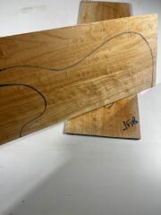 AA Grade Quilted Maple Drop Top Luthier Guitar Figured Wood Bookmatched Set No:15