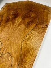 AA Grade Burl Chestnut Drop Top Luthier Guitar Figured Wood Bookmatched Set No:1