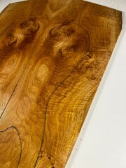 AA Grade Burl Chestnut Drop Top Luthier Guitar Figured Wood Bookmatched Set No:2