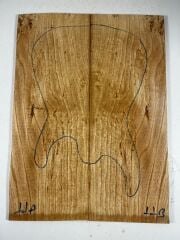 AA Grade Burl Tamo Ash Drop Top Wood For Electric Bass Guitar no:11
