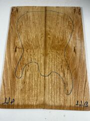 AA Grade Burl Tamo Ash Drop Top Wood For Electric Bass Guitar no:11