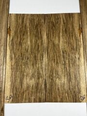 AAA Grade Black Limba Acoustic Guitar Back And Sides set No:03