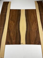 Master Grade Amazon Rosewood Acoustic Guitar Back And Sides set No:03