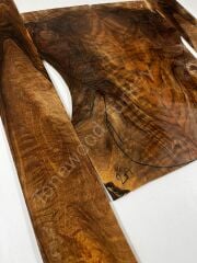 Master Grade Burl Walnut Acoustic Guitar Back And Sides set #2