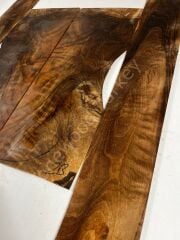 Master Grade Burl Walnut Acoustic Guitar Back And Sides set #2