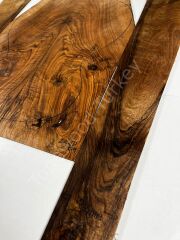 AAA Grade Flame Bastogne Walnut Acoustic Guitar Back And Sides set #5