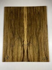 AAA Grade Black Limba Electric Guitar Drop Top Book Matched Set No:02