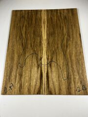 AAA Grade Black Limba Electric Guitar Drop Top Book Matched Set No:02