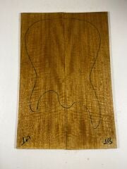 AAA Grade Curly Limba Electric Guitar Drop Top Book Matched Set No:01