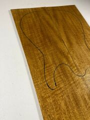 AAA Grade Curly Limba Electric Guitar Drop Top Book Matched Set No:01