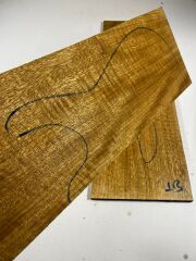 AAA Grade Curly Limba Electric Guitar Drop Top Book Matched Set No:01
